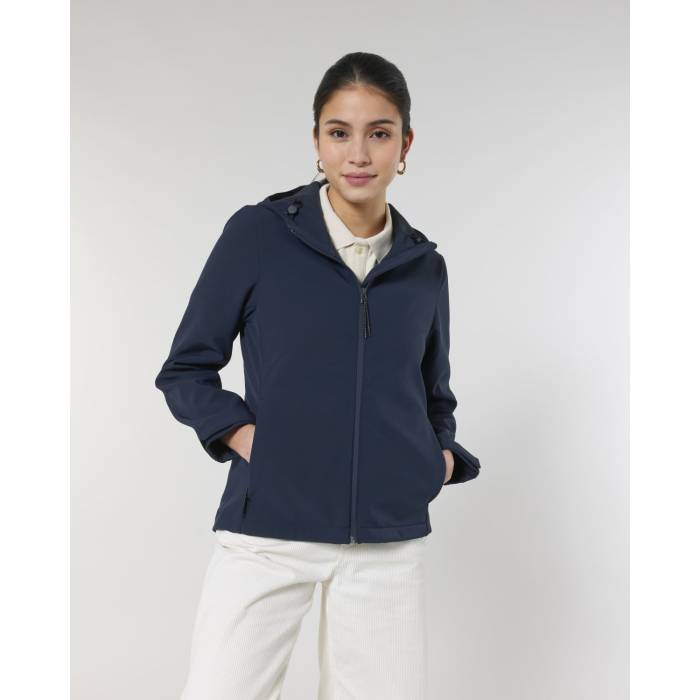 Jacheta Dama Softshell Discoverer French Navy Cala