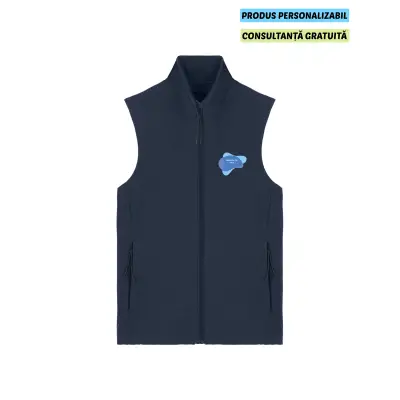 Vesta Barbat Softshell Trail Blazer French Navy Personalizata