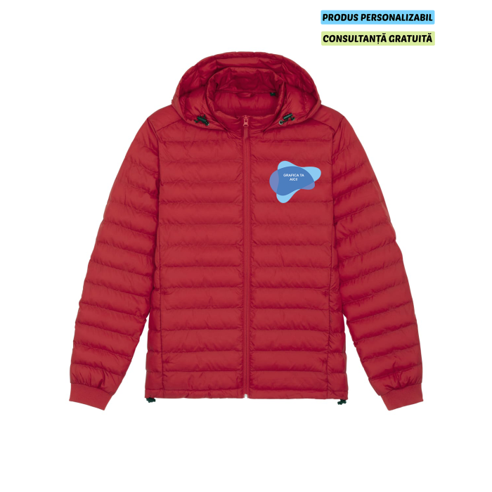 Jacheta Barbat Voyager Rosu Personalizata