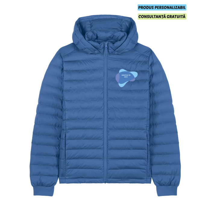 Jacheta Barbat Voyager Mindful Blue Personalizata