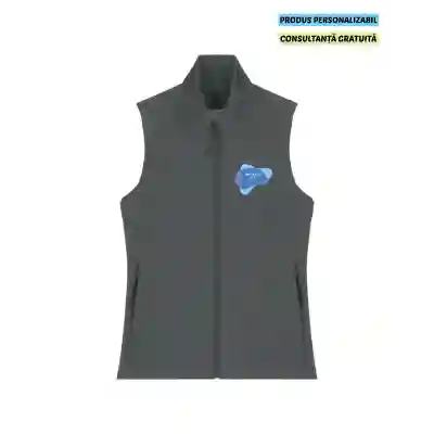 Vesta Dama Softshell Trail Blazer Anthracite Personalizata