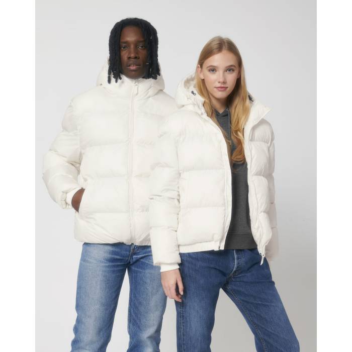 Jacheta Unisex Puffer Off White Cala