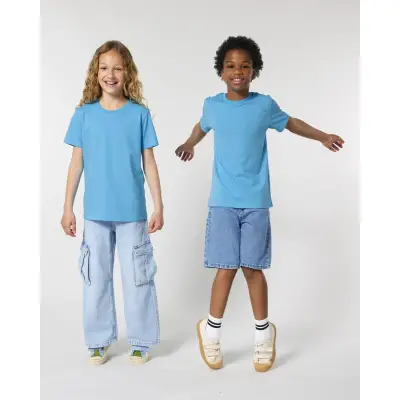 Tricou Copii Mini Creator 2.0 Aqua Blue Cala