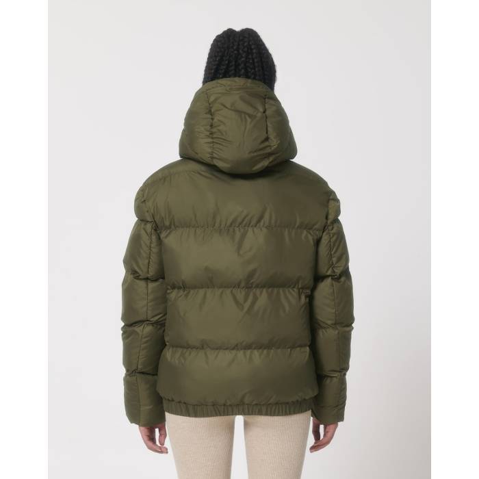 Jacheta Unisex Puffer British Khaki Cala