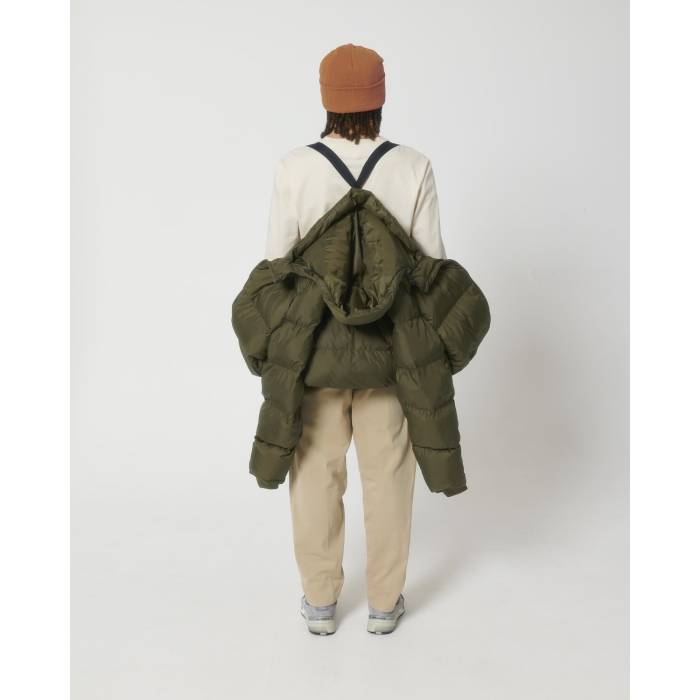 Jacheta Unisex Puffer British Khaki Cala
