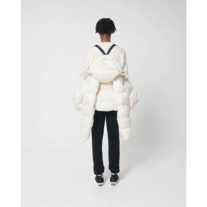 Jacheta Unisex Puffer Off White Cala