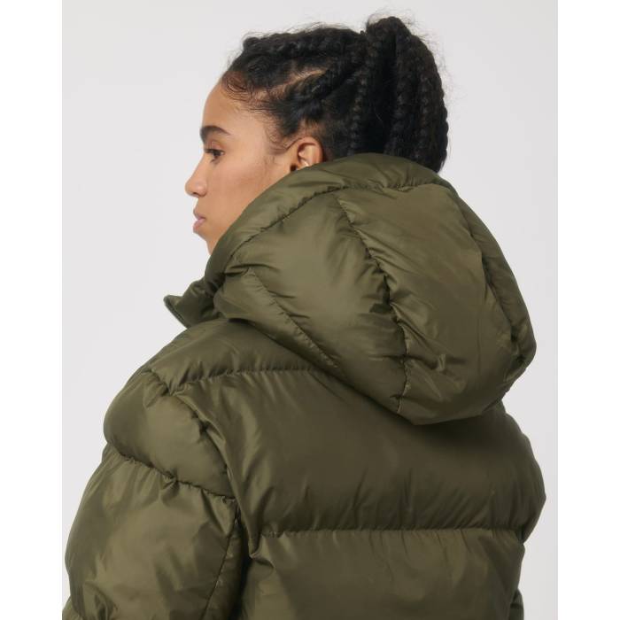 Jacheta Unisex Puffer British Khaki Cala