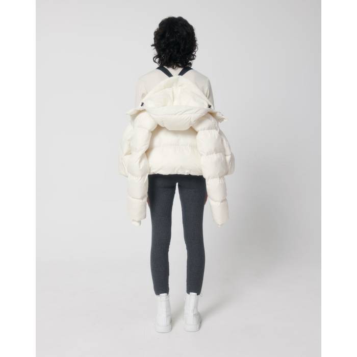 Jacheta Unisex Puffer Off White Cala