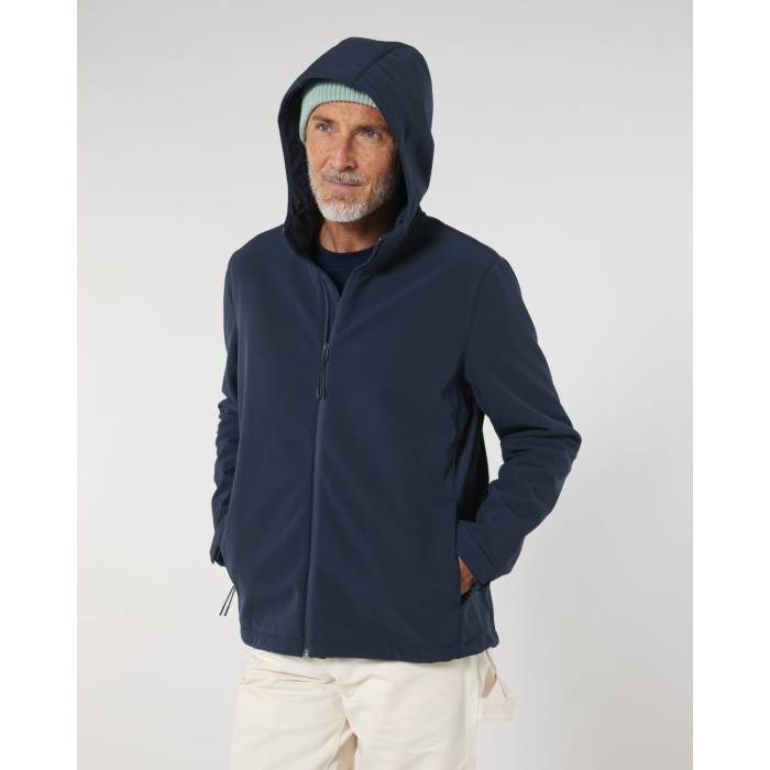 Jacheta Barbat Softshell Discoverer French Navy Personalizata