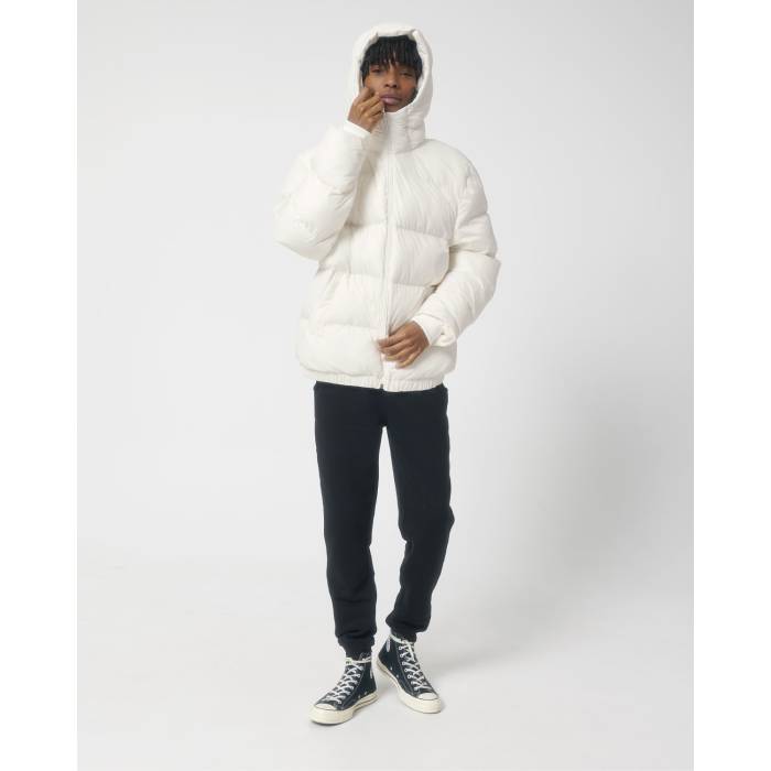 Jacheta Unisex Puffer Off White Cala