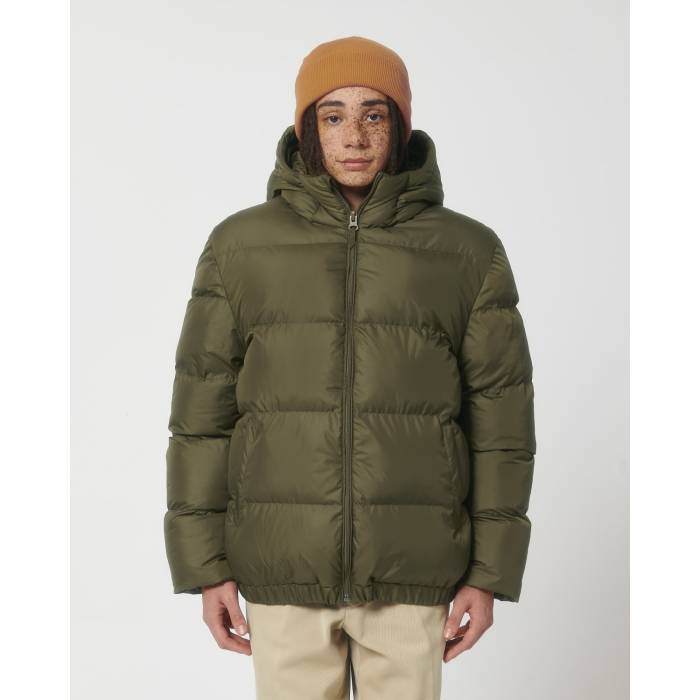 Jacheta Unisex Puffer British Khaki Cala