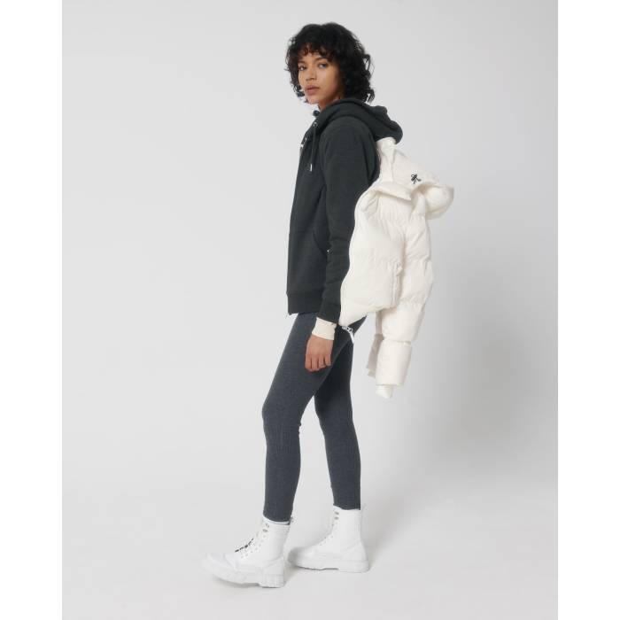 Jacheta Unisex Puffer Off White Cala