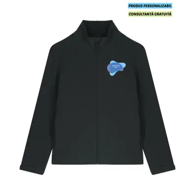 Jacheta Barbat Softshell Navigator Black Personalizata