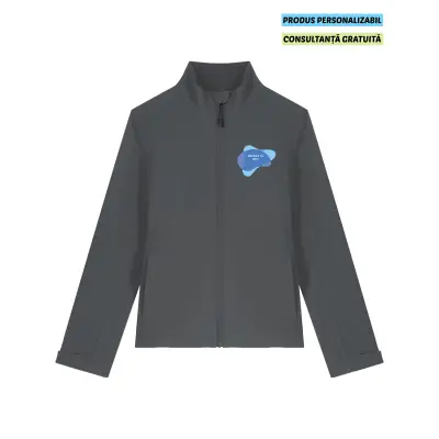 Jacheta Dama Softshell Navigator Anthracite Personalizata