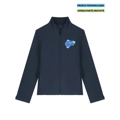 Jacheta Dama Softshell Navigator French Navy Personalizata