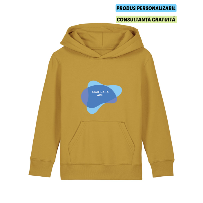 Hanorac Copii Mini Cruiser 2.0 Ochre Personalizat