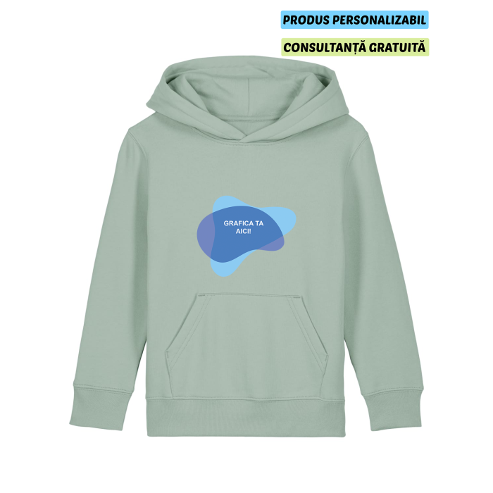 Hanorac Copii Mini Cruiser 2.0 Aloe Personalizat Hanorac Copii Mini Cruiser 2.0 Aloe Personalizat