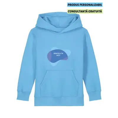 Hanorac Copii Mini Cruiser 2.0 Aqua Blue Personalizat