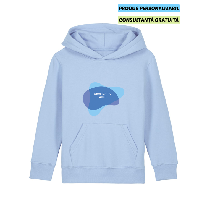 Hanorac Copii Mini Cruiser 2.0 Blue soul Personalizat