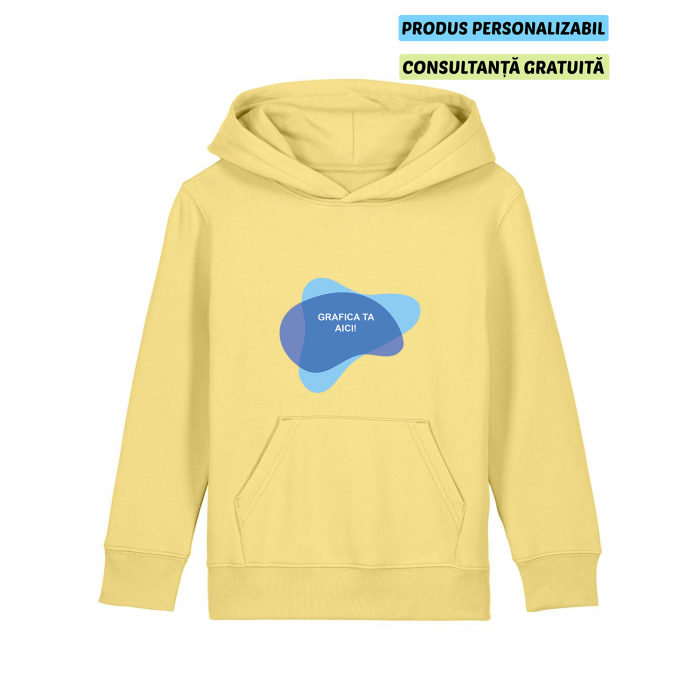 Hanorac Copii Mini Cruiser 2.0 Viva Yellow Personalizat