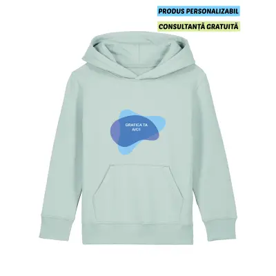 Hanorac Copii Mini Cruiser 2.0 Caribbean Blue Personalizat