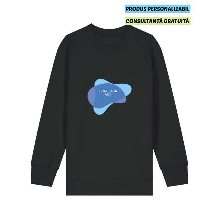 Bluza Copii Mini Changer 2.0 Negru Personalizata