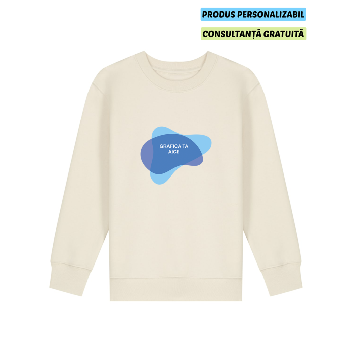 Bluza Copii Mini Changer 2.0 Natural Raw Personalizata