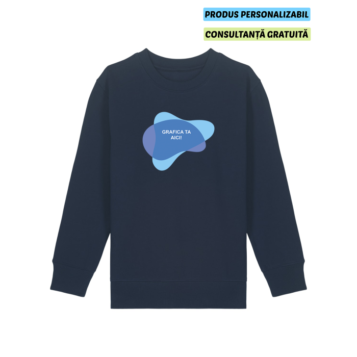 Bluza Copii Mini Changer 2.0 French Navy Personalizata