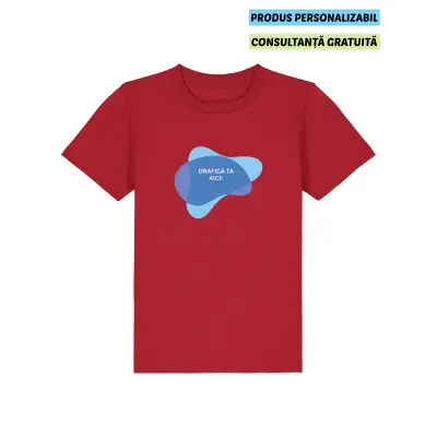 Tricou Copii Mini Creator 2.0 Rosu Personalizat