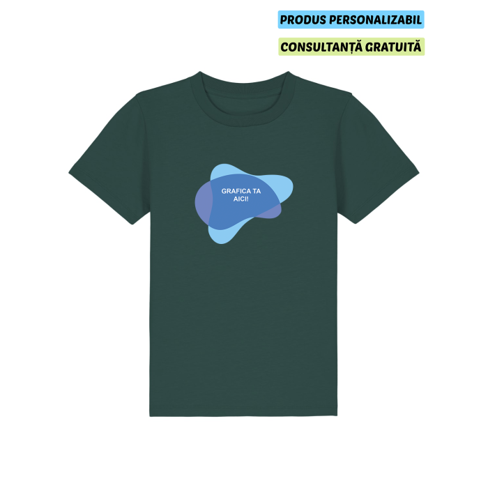 Tricou Copii Mini Creator 2.0 Glazed Green Personalizat