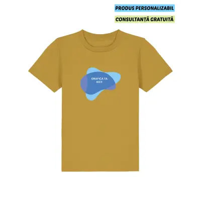 Tricou Copii Mini Creator 2.0 Ochre Personalizat