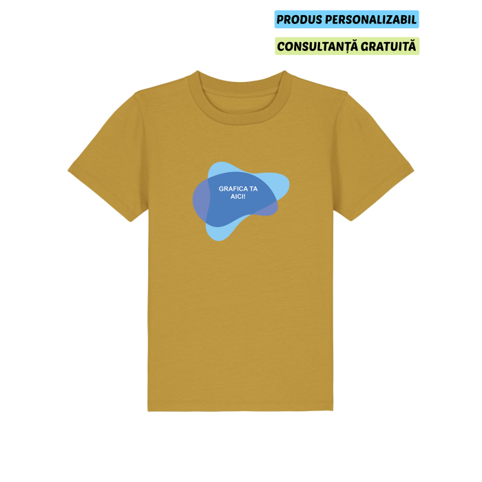 Tricou Copii Mini Creator 2.0 Ochre Personalizat Tricou Copii Mini Creator 2.0 Ochre Personalizat