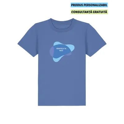 Tricou Copii Mini Creator 2.0 Bright Blue Personalizat