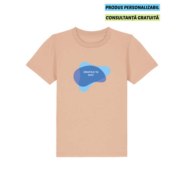 Tricou Copii Mini Creator 2.0 Fraiche Peche Personalizat