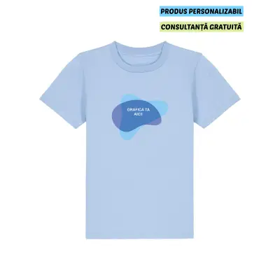 Tricou Copii Mini Creator 2.0 Blue soul Personalizat