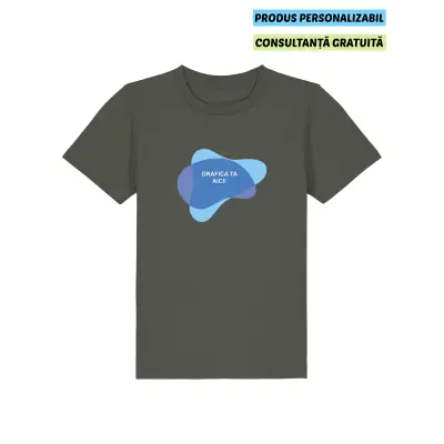 Tricou Copii Mini Creator 2.0 Khaki Personalizat