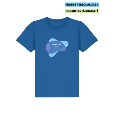 Tricou Copii Mini Creator 2.0 Royal Blue Personalizat