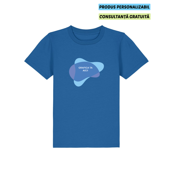 Tricou Copii Mini Creator 2.0 Royal Blue Personalizat