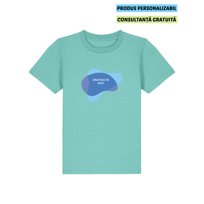 Tricou Copii Mini Creator 2.0 Pool Blue Personalizat