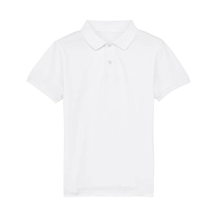 Tricou Polo Copii Mini Sprinter Alb Cala