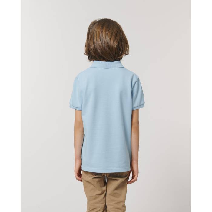 Tricou Polo Copii Mini Sprinter Sky blue Personalizat