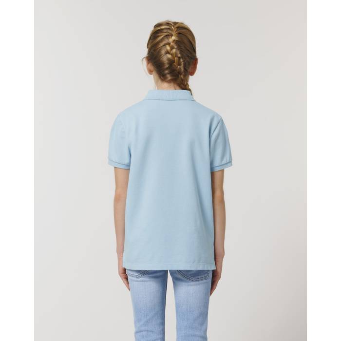 Tricou Polo Copii Mini Sprinter Sky blue Personalizat