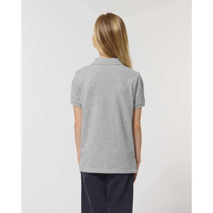 Tricou Polo Copii Mini Sprinter Heather Grey Cala