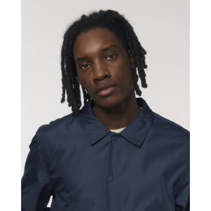 Jacheta Unisex Coacher French Navy Personalizata