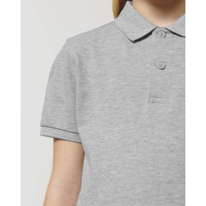 Tricou Polo Copii Mini Sprinter Heather Grey Cala