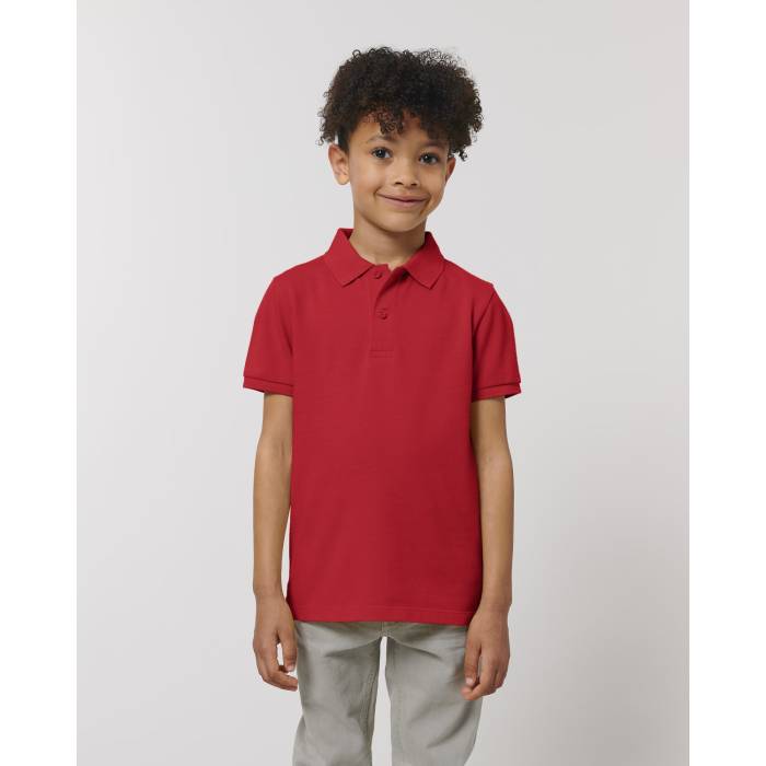 Tricou Polo Copii Mini Sprinter Rosu Cala