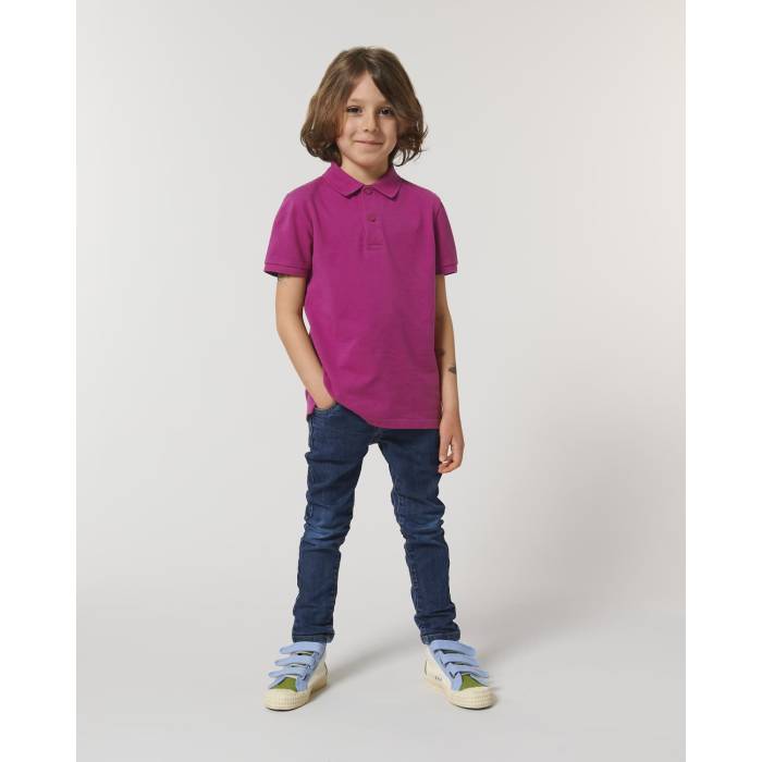 Tricou Polo Copii Mini Sprinter Orchid Flower Personalizat
