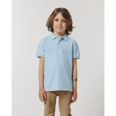 Tricou Polo Copii Mini Sprinter Sky blue Cala