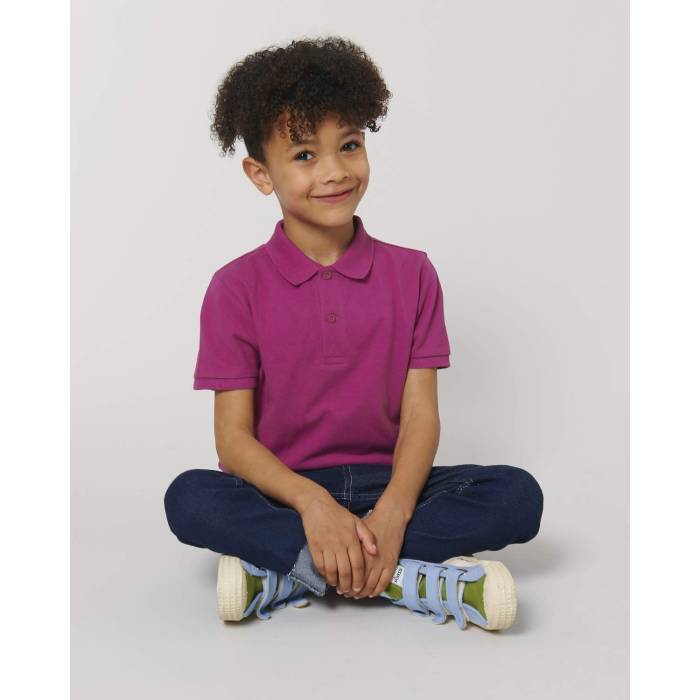 Tricou Polo Copii Mini Sprinter Orchid Flower Personalizat