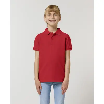Tricou Polo Copii Mini Sprinter Rosu Cala